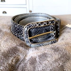 Carlisle Python Belt